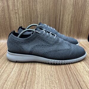Cole Haan 2.Zerogrand Stitchlite Men's Size 10.5M Oxford Grey Dress Shoes C27565